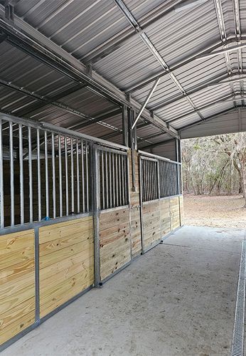 Custom Horse Barns for Ken's Specialized Services in Fort White, FL