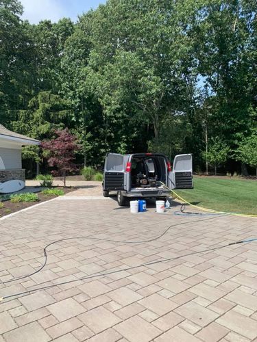 Concrete Cleaning for Unlimited Softwash in Bellingham, MA