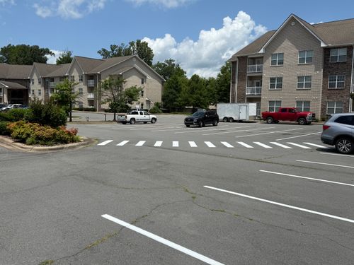 Parking Lot Striping for Straight Line Striping in Little Rock, AR