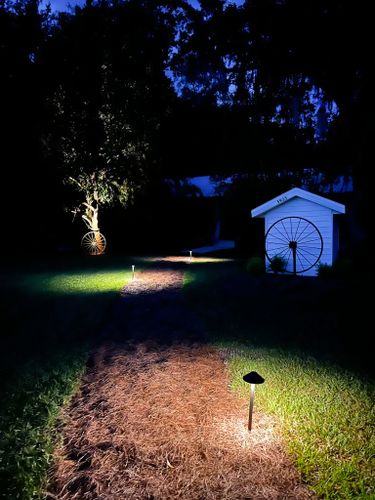 Landscape Lighting for Pro Designs Landscaping LLC in Jacksonville, FL