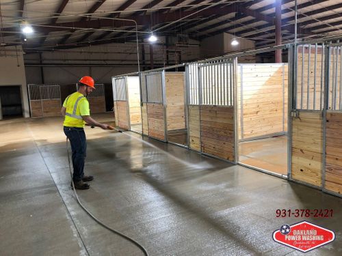 Post Construction Clean-up for Oakland Power Washing in Clarksville, TN