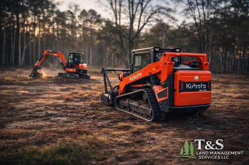 Bush Hogging for T&S Land Management Services in Effingham County, GA