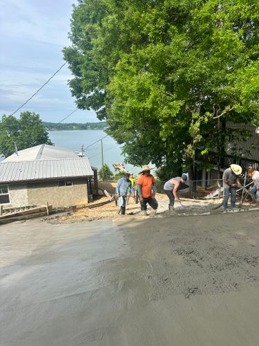 Driveways & Sidewalks for Out of the Blue Concrete in Cocke County, TN