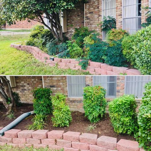 Retaining Wall Construction for Del Real Landscape Contractors LLC in Del Rio, TX