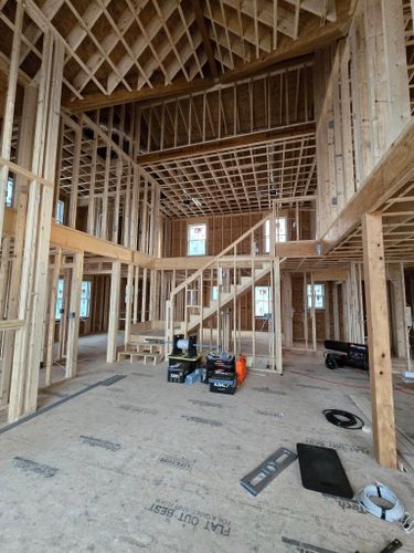 New Construction Electrical Install for Fine Point Electric LLC in Wentworth, NH