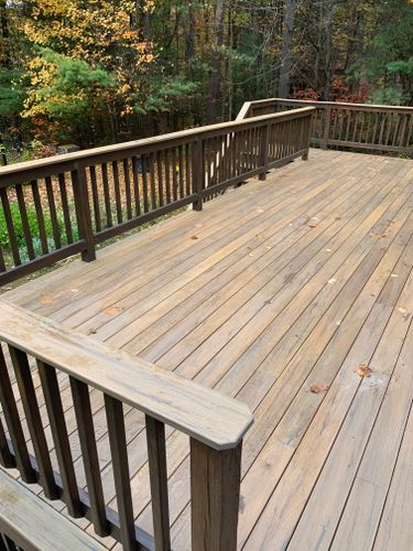 Deck Construction for LMA Home Improvement in Ashby, MA