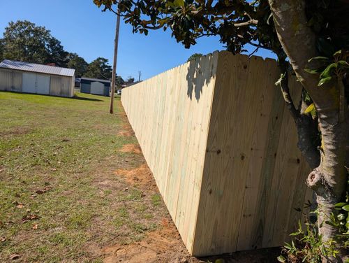 Wood Privacy for 4 In The Fire Fencing LLC in Darlington, SC