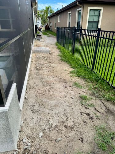 Land Grading for Shoreside Property Services in Apollo Beach, FL