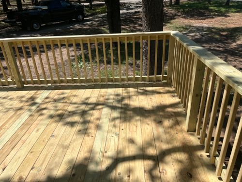 Decks & Handicap Ramps for BAKER Carpentry in Joshua, TX