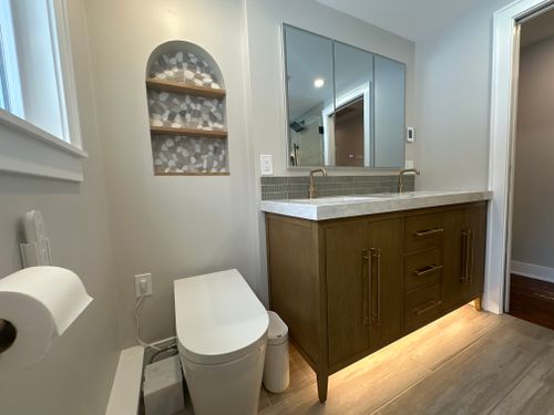 Bathroom Renovation for Top Pros Construction in Haverhill, MA