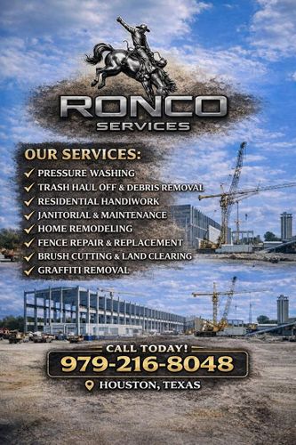 Handyman Services for Ronco Services in Houston, TX