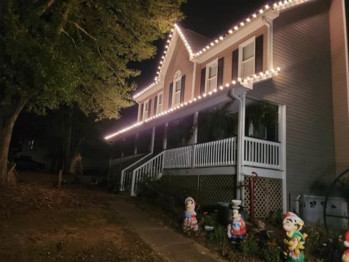 Christmas Lights Installation for Hendrix Family Landscaping in Dallas, GA