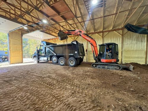 Grading for CS Property Maintenance in Middlebury, CT