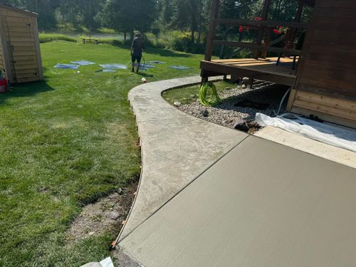 Concrete for Montana Concrete Creations in Bigfork, MT
