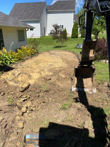 Drain tile for TDC Excavating in Dubuque, IA