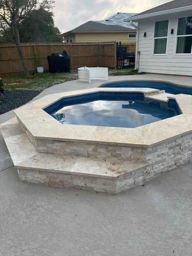 Fiberglass Pool Shells by Pools Premium for Kinetic Pools in Corpus Christi, TX