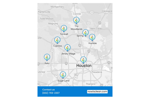 Flyers for Now Is Clean in Houston, TX