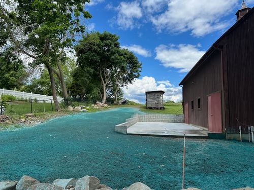 Hydroseeding for M.J. Construction & Landscape INC in Bristol, RI