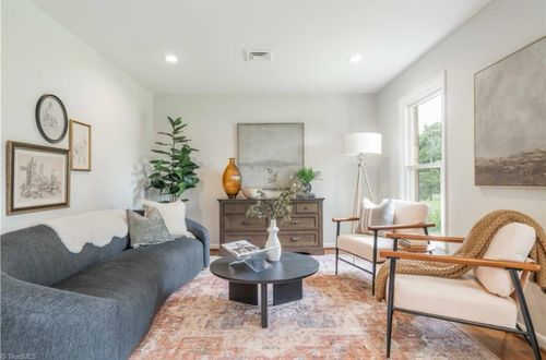 Luxury Real Estate Staging for Hartman Homes and Interiors in Lexington, NC