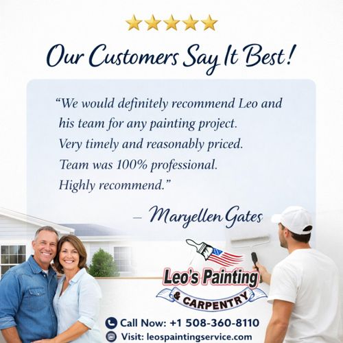  for Leo's Painting and carpentry services  in All of Cape cod, MA