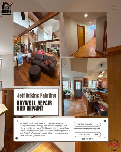 Interior Painting for Jeff Adkins Painting in Barboursville, WV