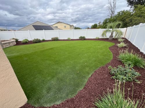 Artificial Turf Installation for Aidan Jade Landscaping in Riverside County, CA