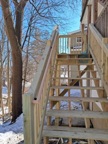 Finish Carpentry for E&Z Construction in Ashburnham, MA