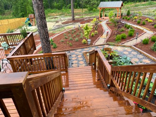 Deck Construction for LEE’S Handyman Services and More in Sanford, NC
