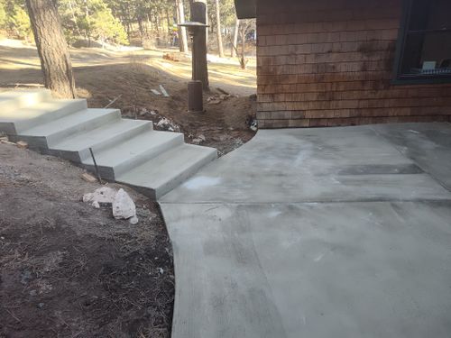 Stair Design & Installation for Co Custom Concrete and Overlays in Colorado Springs, CO