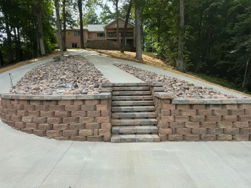Rock and Bulk Material Delivery for Mayfield Landscaping in Staunton, IL