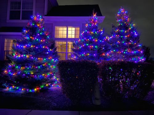 Holiday Lighting for Fence Medic in Northbrook, IL