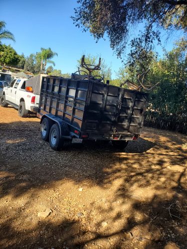 Hauling for J.R.C Tree Services & Junk Removal in Fallbrook Junction, California