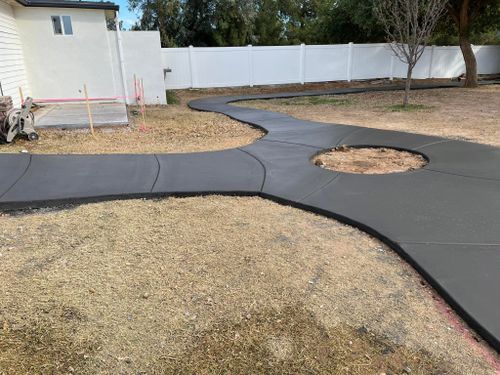 Patio Design & Installation for Gaitan Custom Concrete LLC in Chandler, AZ