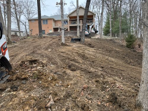 Landscape Installation for Mayfield Landscaping in Staunton, IL