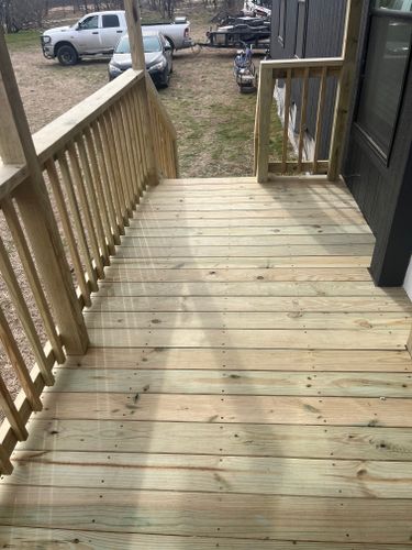 Decks & Handicap Ramps for BAKER Carpentry in Joshua, TX