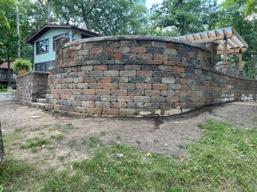 Landscape Installation for Mayfield Landscaping in Staunton, IL