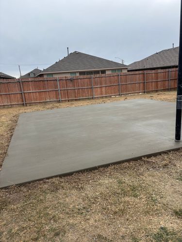 Patio Design & Construction for Texasboyz concrete in Plano, TX