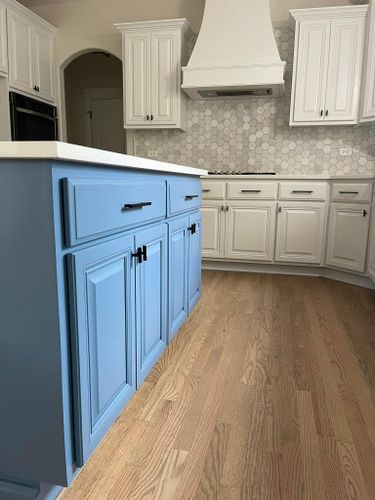 Cabinet Painting for TL Painting in Joliet, IL