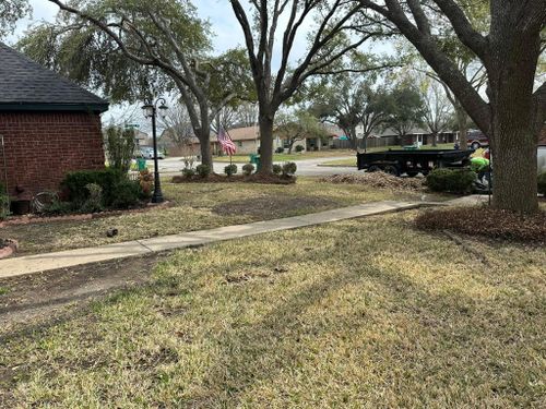 Mowing for Allen Lawn Care in Taylor, Texas