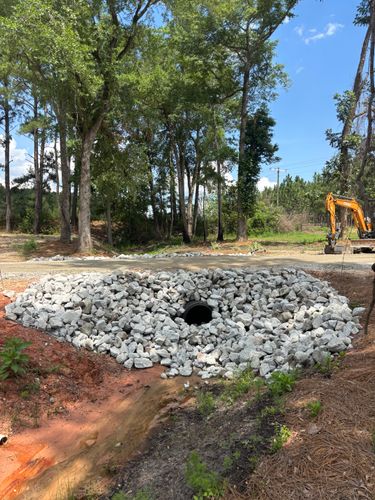 Grading for Coursey Construction in Metter, GA