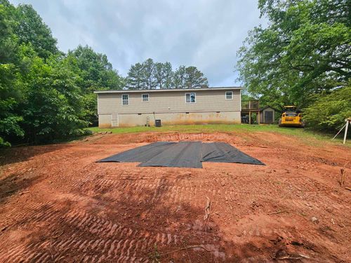 Foundation Digging for Jason Scott Grading & Clearing in Williamson, GA