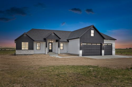 Custom Home Design for JR Prime in Lyman, WY
