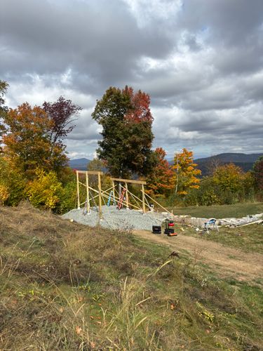 Custom Home Construction for Cushman Brook Construction in Dalton, NH