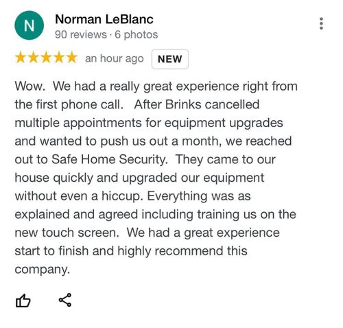 instagram for Safe Home Security Charlotte in Charlotte, NC