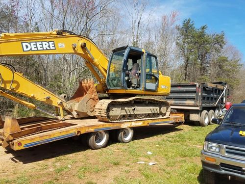 Site Grading for Barnes Backhoe & Grading in Taylorsville, NC