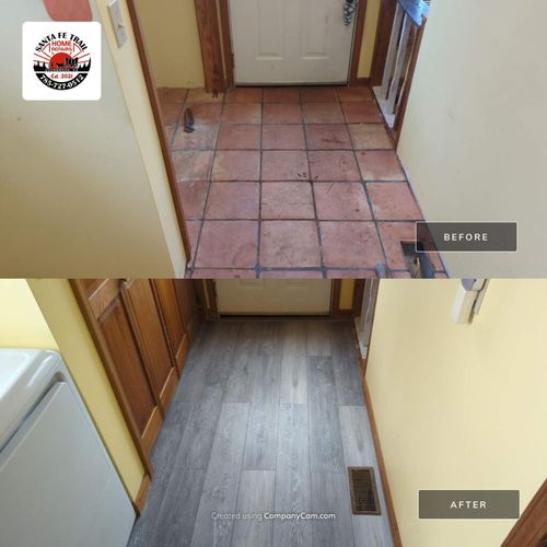 Flooring for Santa Fe Trail Home Repairs in Overbrook, KS