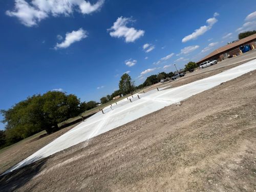Site Grading for NTX Outdoors in Arlington, TX
