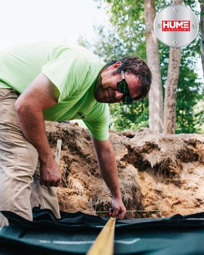 Site Preparation for Hume Excavation in North Hampton, NH