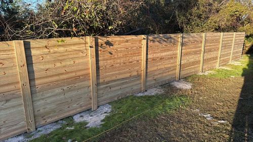 Wood Fencing for Nettles Fence in Lake County, FL