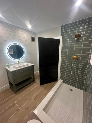 Bathroom Renovation for C&S Remodeling LLC in Hampstead, NH